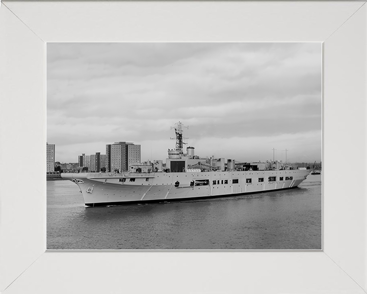 HMS Triumph (A108) - Portsmouth - Royal Navy Heavy Repair Ship Photo Print Wall Art Naval Decor UK (Copy) Posters, Prints, & Visual Artwork Hampshire Prints 10 x 8 White Frame No