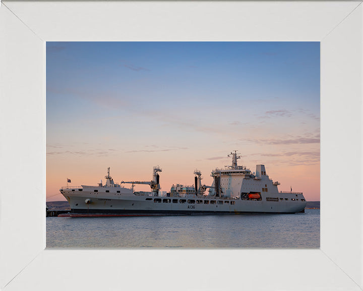 RFA Tidespring A136 | Photo Print | Framed Print | Tide class | Tanker | Royal Fleet Auxiliary Hampshire Prints