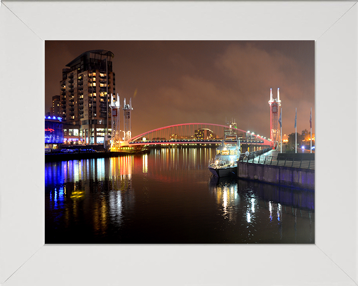 HMS Biter (P270) Photo Print - Manchester 2013 - Royal Navy Archer Class P2000 Patrol Vessel Posters, Prints, & Visual Artwork Hampshire Prints 10 x 8 White Frame No