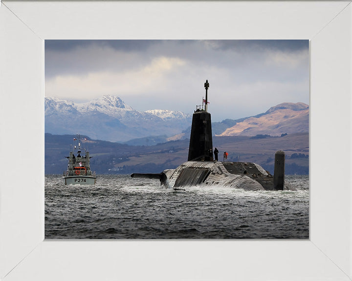 HMS Vigilant S30 Royal Navy Vanguard class Submarine Photo Print or Framed Print - Hampshire Prints