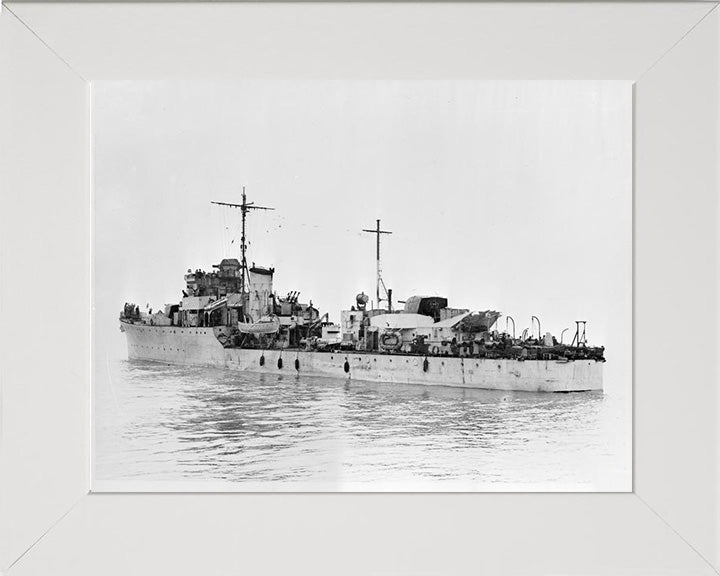HMS Albrighton L12 | Photo Print | Framed Print | Hunt Class | Destroyer | Royal Navy Hampshire Prints