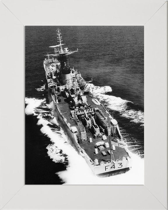 HMS Torquay F43 Royal Navy Whitby class frigate Photo Print or Framed Print - Hampshire Prints