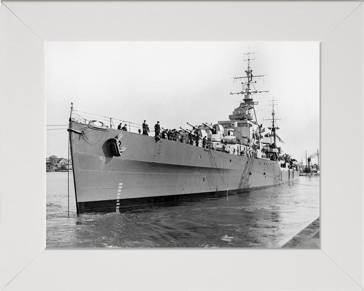 HMS Black Prince (81) | Photo Print | Framed Print | Dido Class | Light Cruiser | Royal Navy Hampshire Prints