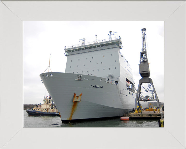 RFA Largs Bay L3006 | Photo Print | Framed Print | Bay Class | Auxiliary Dock | Royal Fleet Auxiliary Hampshire Prints