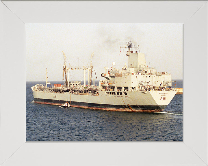 RFA Brambleleaf A81 | Photo Print | Framed Print | Leaf Class | Support Tanker | Royal Fleet Auxiliary Hampshire Prints