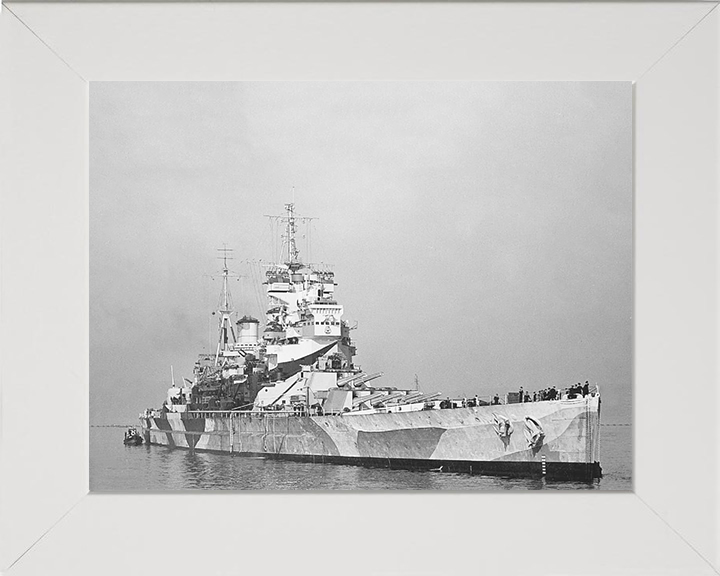 HMS Howe 32 | Photo Print | Framed Print | King George V Class | Battleship | Royal Navy Hampshire Prints