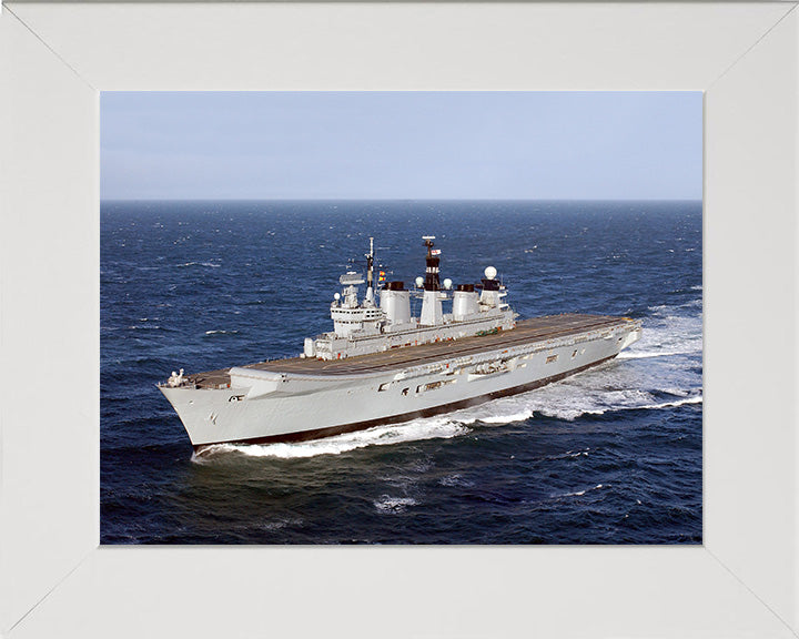 HMS Illustrious R06 | Photo Print | Framed Print | Invincible Class | Aircraft Carrier | Royal Navy Hampshire Prints