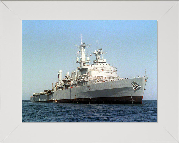 HMS Fearless (L10) Photo Print - Gibraltar 2000 - Royal Navy Fearless Class Landing Platform Dock