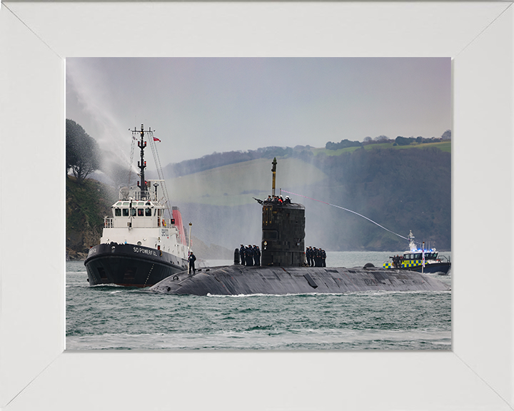 HMS Triumph (S93) Photo Print - Paying Off 2024 - Royal Navy Trafalgar Class Submarine
