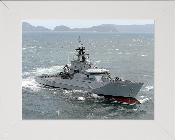 HMS Mersey P283 Royal Navy River class patrol vessel Photo Print or Framed Photo Print - Hampshire Prints