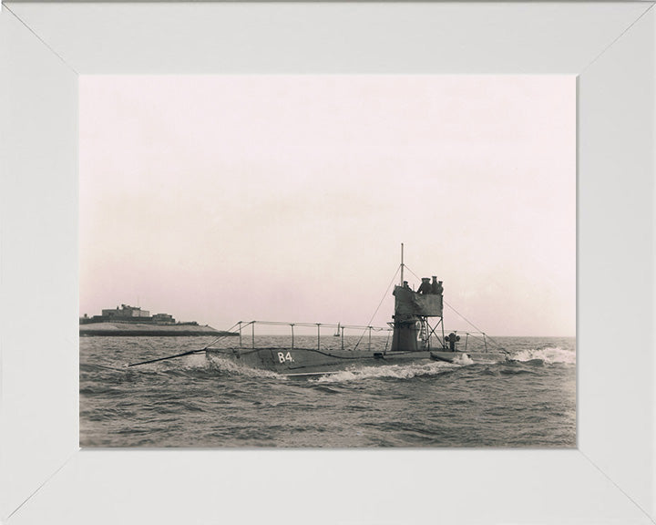 HMS B4 Royal Navy B class submarine Photo Print or Framed Print - Hampshire Prints