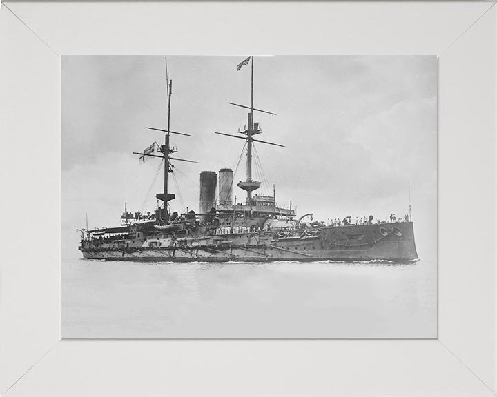 HMS Glory (1899) | Photo Print | Framed Print | Pre Dreadnought Battleship | Royal Navy Hampshire Prints