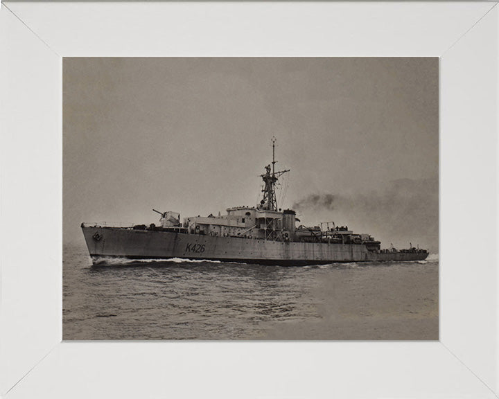 HMS Loch Achray K426 Royal Navy Loch class frigate Photo Print or Framed Print - Hampshire Prints