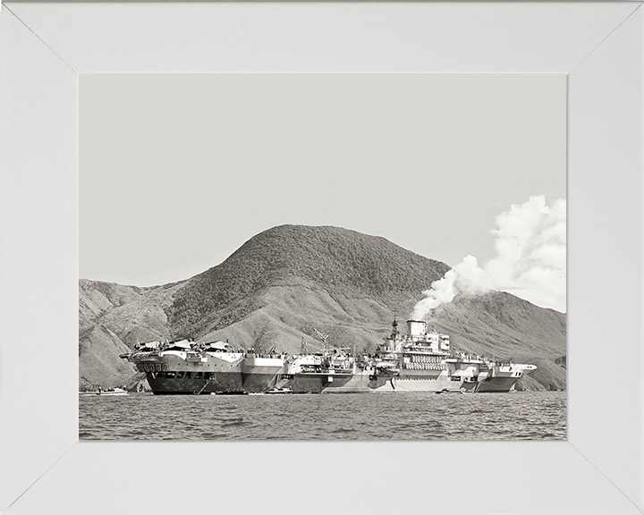 HMS Indefatigable R10 | Photo Print | Framed Print | Implacable Class | Aircraft Carrier | Royal Navy Hampshire Prints