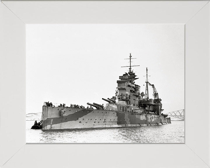 HMS Queen Elizabeth (1913) | Photo Print | Framed Print | Queen Elizabeth Class | Battleship | Royal Navy Hampshire Prints
