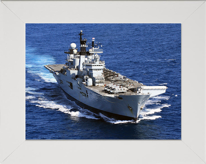 HMS Illustrious R06 | Photo Print | Framed Print | Invincible Class | Aircraft Carrier | Royal Navy Hampshire Prints