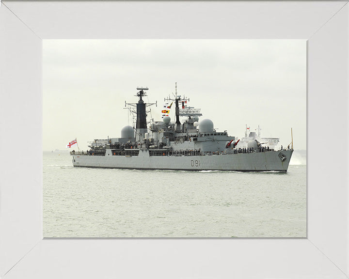HMS Nottingham D91 | Photo Print | Framed Print | Poster | Type 42 | Destroyer | Royal Navy Hampshire Prints