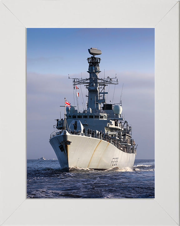 HMS Northumberland F238 Royal Navy Type 23 frigate Photo Print or Framed Photo Print - Hampshire Prints