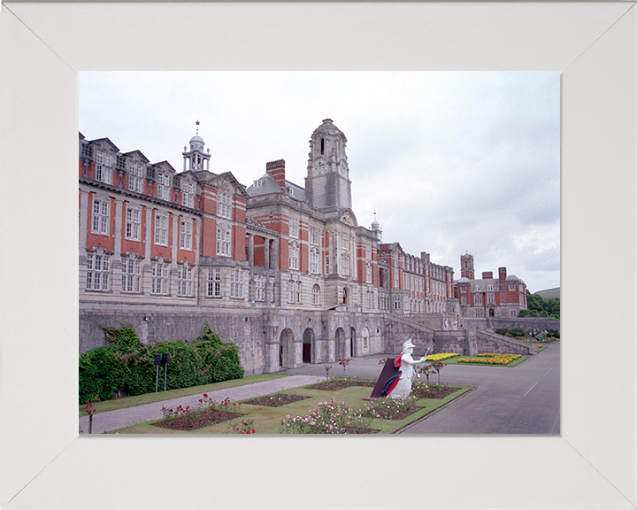 Britannia Royal Naval College (BRNC) Dartmouth in Spring Photo Print - Royal Navy Training Establishment