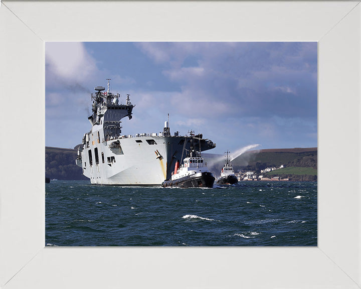 HMS Ocean L12 Royal Navy Helicopter Carrier Photo Print or Framed Photo Print - Hampshire Prints