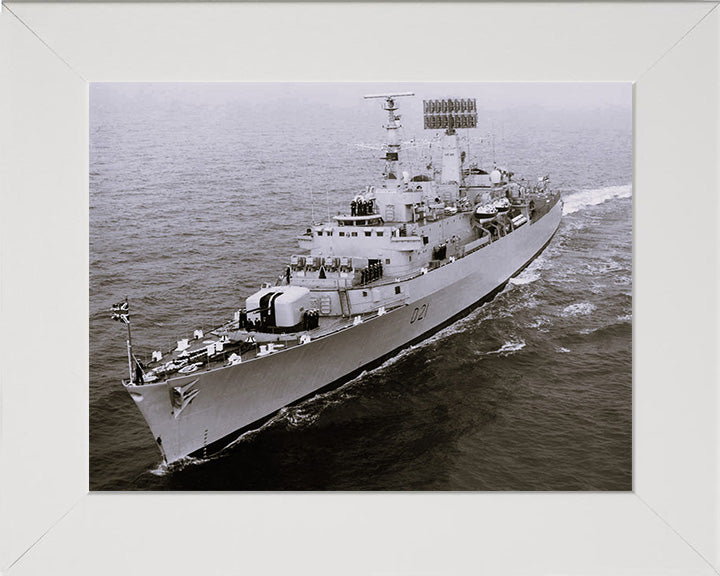 HMS Norfolk D21 Royal Navy County class destroyer Photo Print or Framed Photo Print - Hampshire Prints