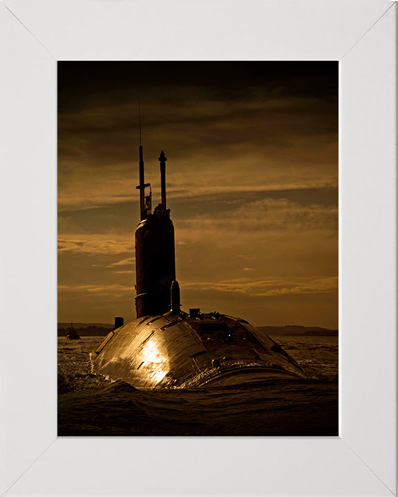 HMS Triumph S93 Royal Navy Trafalgar class Submarine Photo Print or Framed Print - Hampshire Prints