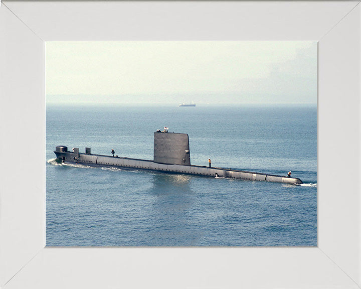 HMS Walrus S08 Royal Navy Porpoise class Submarine Photo Print or Framed Print - Hampshire Prints