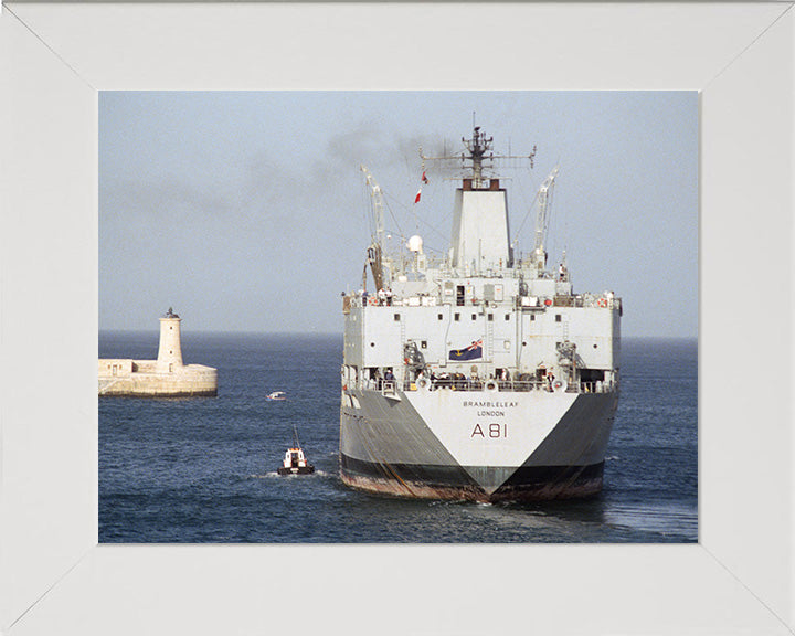 RFA Brambleleaf A81 | Photo Print | Framed Print | Leaf Class | Support Tanker | Royal Fleet Auxiliary Hampshire Prints
