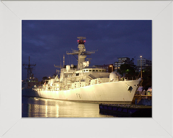 HMS Sutherland (F81) Photo Print - Sydney 2000 - Royal Navy Type 23 Frigate