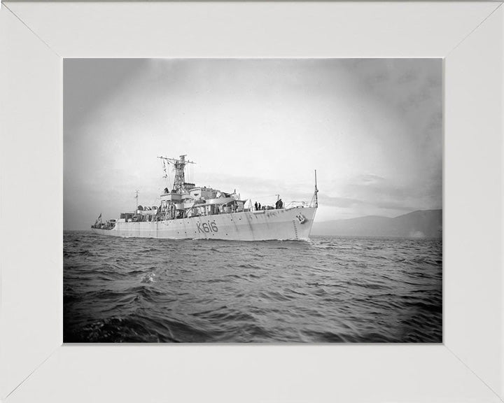 HMS Wigtown Bay K616 Royal Navy Bay Class Frigate Photo Print or Framed Print - Hampshire Prints