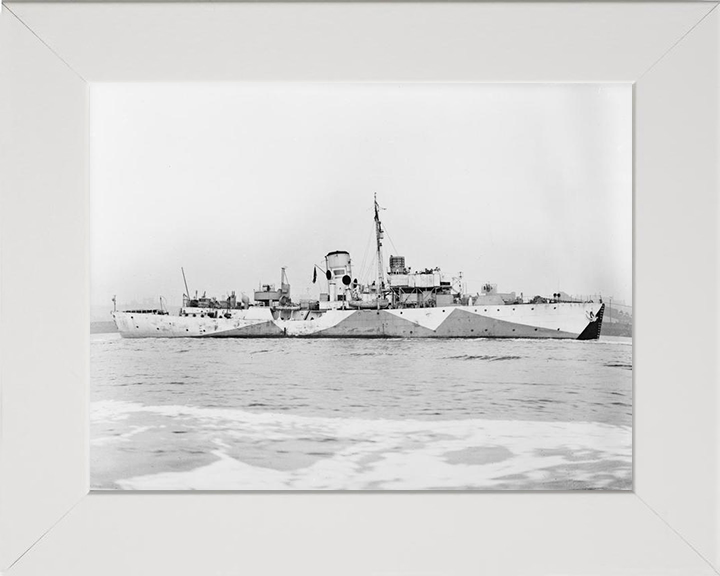 HMS Campanula K18 Royal Navy Flower class corvette Photo Print or Framed Print - Hampshire Prints