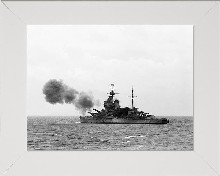 HMS Warspite (03) Royal Navy Queen Elizabeth class battleship Photo Print or Framed Print - Hampshire Prints