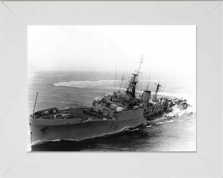 HMS Grafton F51 Royal Navy Blackwood class frigate Photo Print or Framed Print - Hampshire Prints