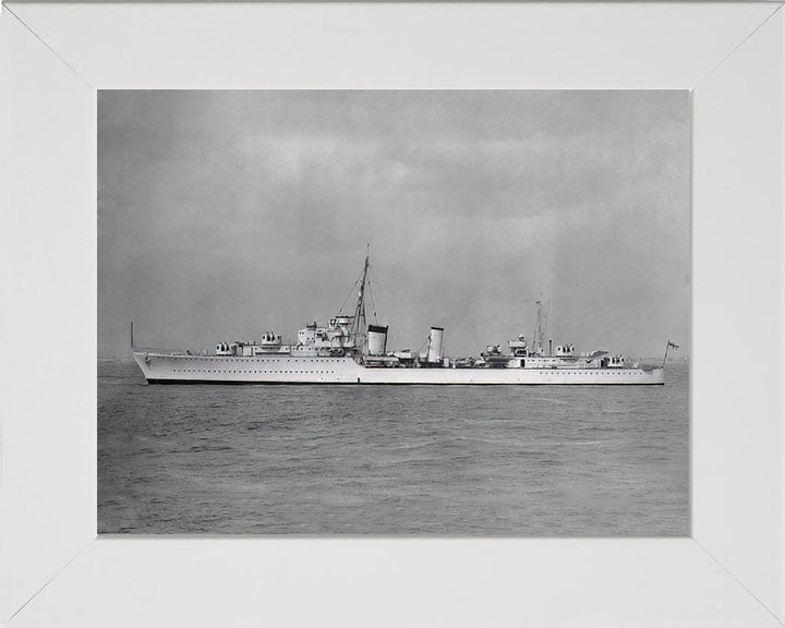 HMS Afridi F07 Royal Navy Tribal class destroyer Photo Print or Framed Print - Hampshire Prints