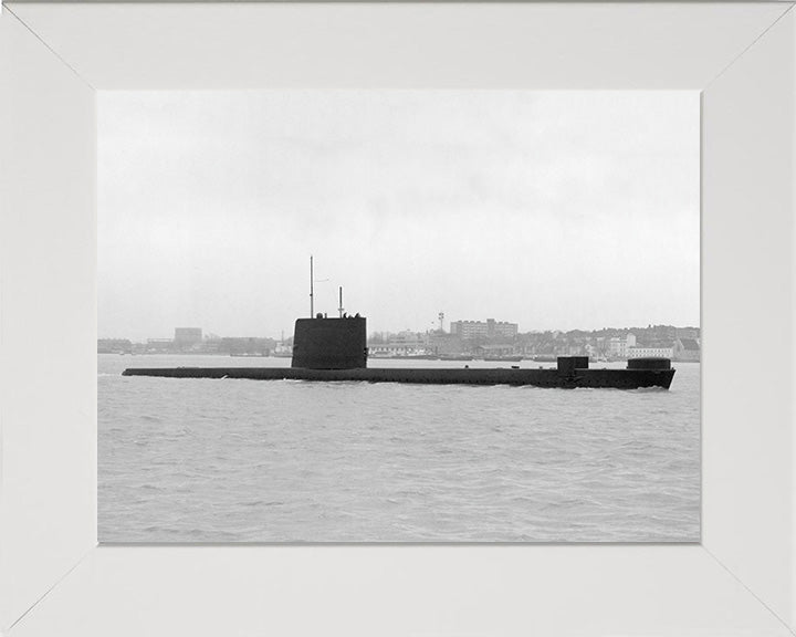 HMS Walrus S08 Royal Navy Porpoise class Submarine Photo Print or Framed Print - Hampshire Prints