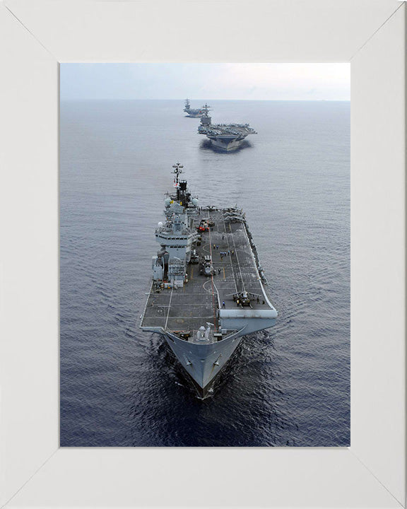 HMS Illustrious R06 | Photo Print | Framed Print | Invincible Class | Aircraft Carrier | Royal Navy Hampshire Prints