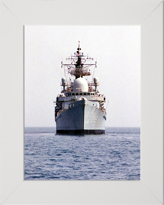 HMS Edinburgh (D97) Photo Print - OP TELIC 2003 - Royal Navy Type 42 Destroyer