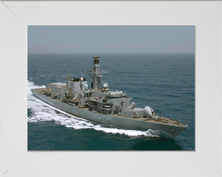 HMS Grafton F80 Royal Navy Type 23 Frigate Photo Print or Framed Print - Hampshire Prints