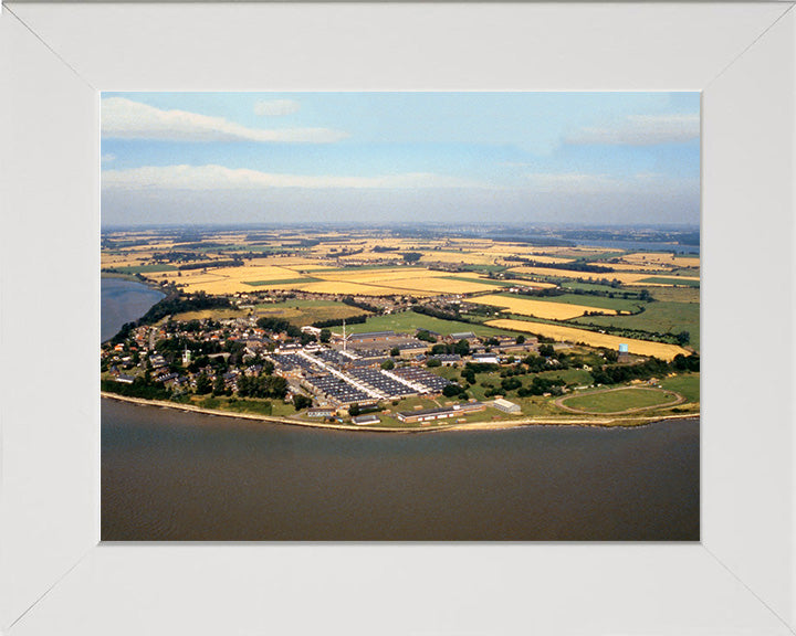 HMS Ganges Shotley Suffolk Aerial Photo Print or Framed Photo Print - Hampshire Prints