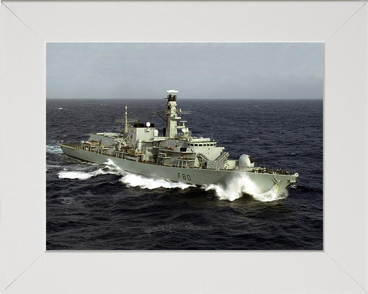 HMS Grafton F80 Royal Navy Type 23 Frigate Photo Print or Framed Print - Hampshire Prints