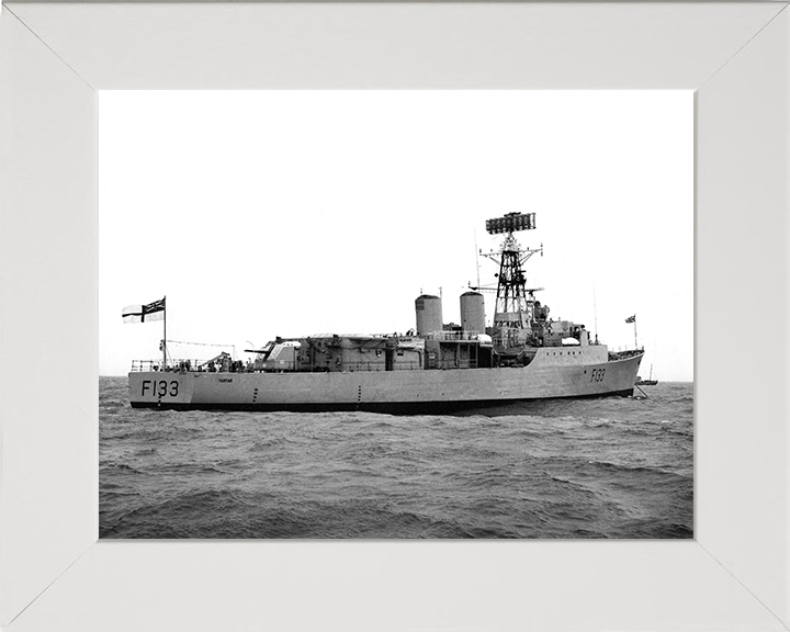 HMS Tartar (F133) Photo Print - At Sea 1963 - Royal Navy Tribal Class Frigate