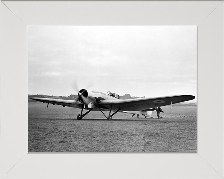 RAF Bristol Type 138 Plane Photo Print - Royal Air Force Aircraft Hampshire Prints 10 x 8 White Frame No