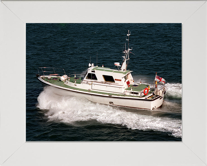 HMS Gleaner (H86) Photo Print - Underway - Royal Navy Survey Motor Launch