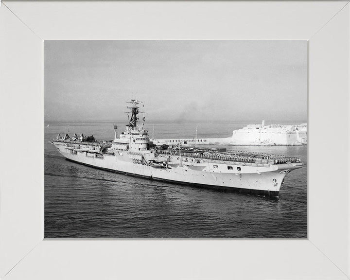 HMS Theseus R64 Royal Navy Colossus class aircraft carrier Photo Print or Framed Print - Hampshire Prints