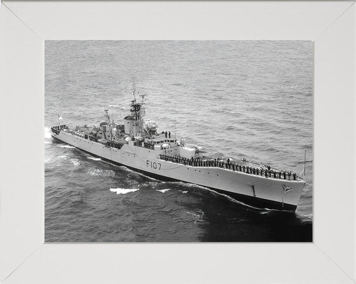 HMS Rothesay F107 | Photo Print | Framed Print | Rothesay Class | Frigate | Royal Navy Hampshire Prints