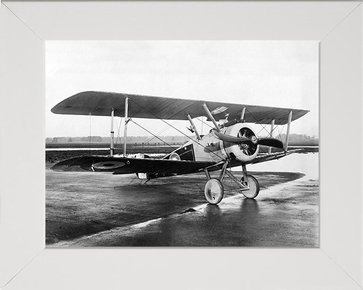 Sopwith Camel F.1 Biplane 1918 Photo Print - Royal Air Force Aircraft Hampshire Prints 10 x 8 White Frame No