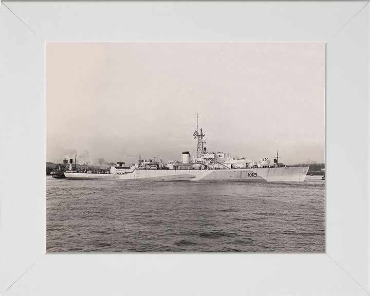 HMS Loch Shin K421 Royal Navy Loch class frigate Photo Print or Framed Print - Hampshire Prints