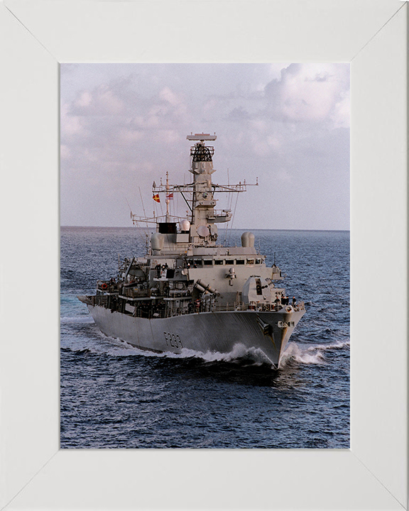 HMS Marlborough (F233) Photo Print - At Sea 2003 - Royal Navy Type 23 Frigate