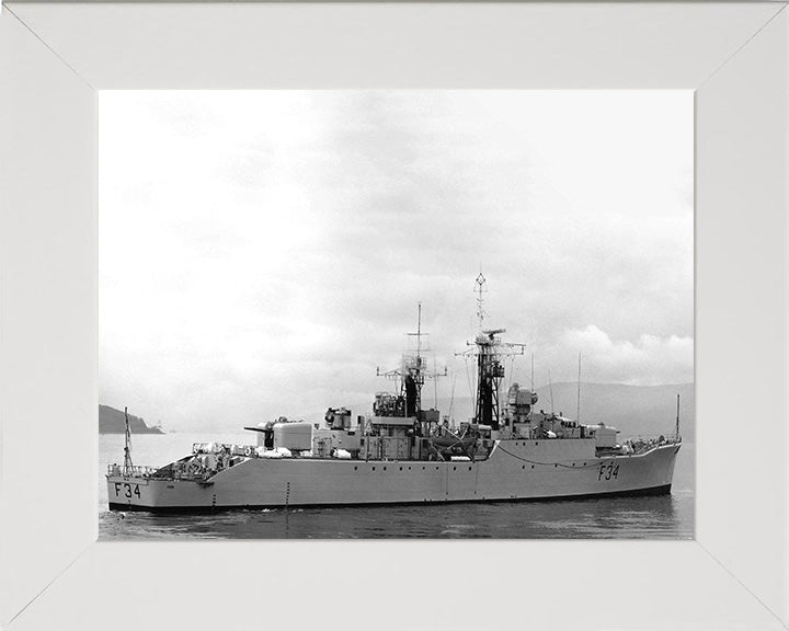 HMS Puma F34 Royal Navy Leopard class Frigate Photo Print or Framed Print - Hampshire Prints