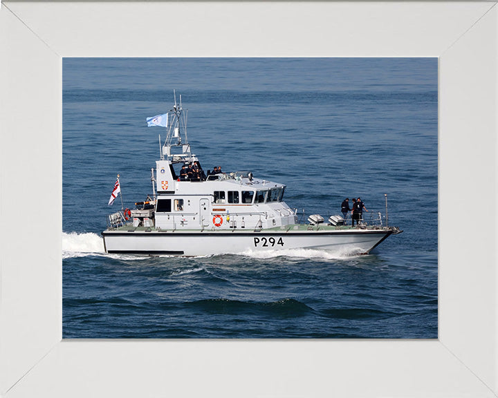 HMS Trumpeter P294 Royal Navy Archer Class P2000 patrol Vessel Photo Print or Framed Print - Hampshire Prints